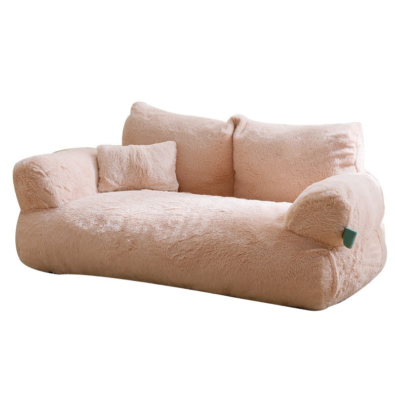 Flannel Warm Large Cat Sofa