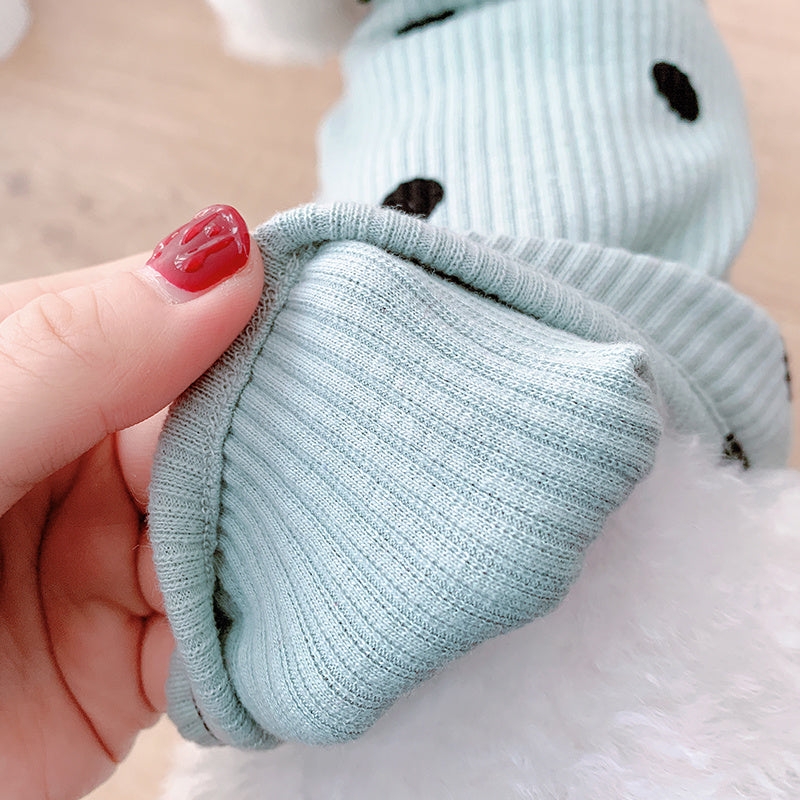 Dot Turtleneck Dog Clothes