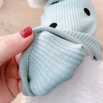 Dot Turtleneck Dog Clothes
